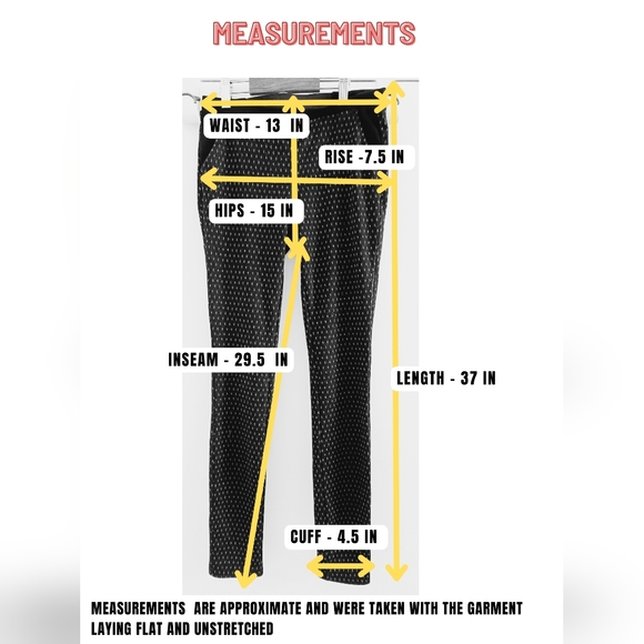 Women Jolt Black With White Diamond Pattern Elastic Waist Stretchy Leggings Sz S - Picture 7 of 9